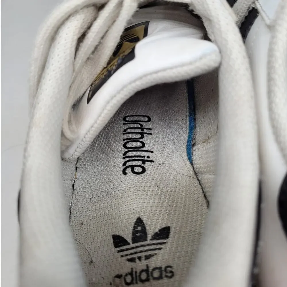Adidas‎ Superstar White Black Striped C77154 Low Top Sneaker Mens Shoe Size 5.5
